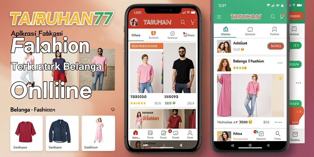 Tampilan antarmuka aplikasi TARUHAN77 yang modern dan user-friendly.